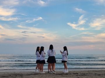 花火を待つまでのひと時！