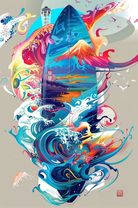 焔（も）ゆる波